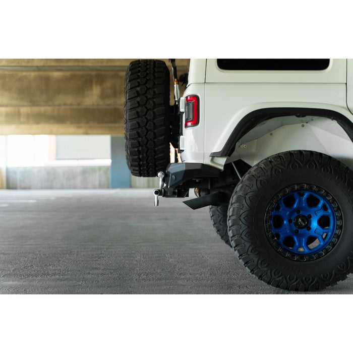 DV8 Offroad 2018-2025 Jeep Wrangler Fs-7 Series Rear Bumper Model RBJL-12