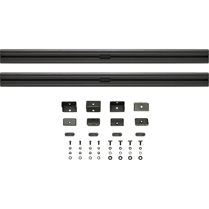 Westin EXP Truck Cap Cross Rails 43"L Pair Black Aluminum Model 16-10057