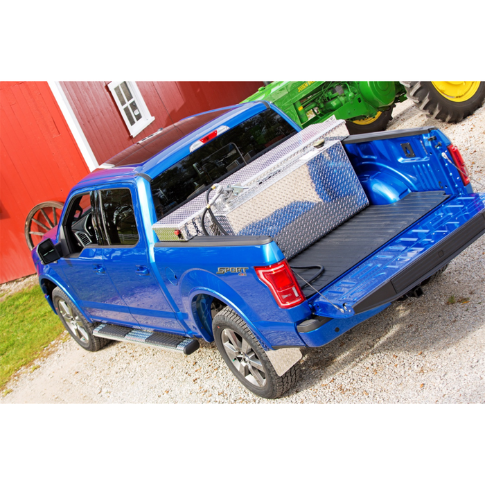 Dee Zee Brite-Tread Aluminum Step Nerf Bars 6 in. Oval Cab Length Model DZ16401