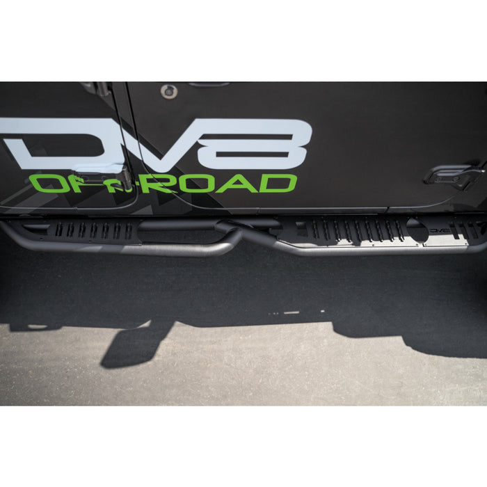 DV8 Offroad 4-Door OE Plus Running Boards Model SRJL-08