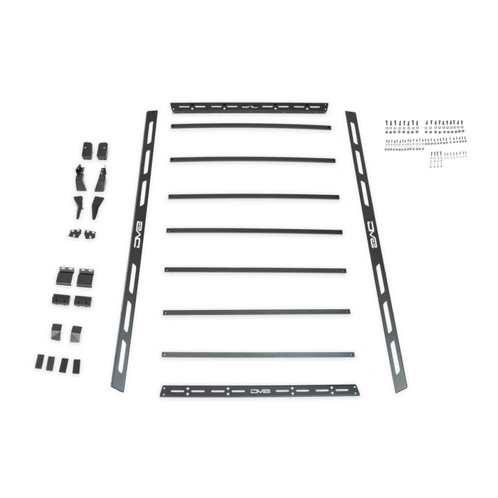 DV8 Offroad 2021-2025 Ford Bronco 2-Door Hard Top Roof Rack Model RRBR-03