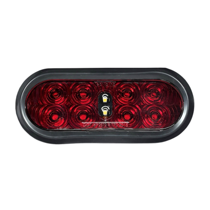 Magnum Truck Racks Integrated Stop Turn Reverse Light with Grommet Model OVALINTEGRATED