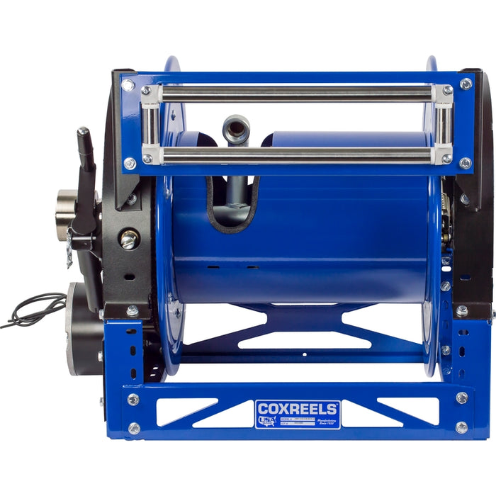 Coxreels 1600 Series 12V DC Motorized Hybrid Frame Hose Reel 1-1/2 in. x 50 ft. Model 1680-1520-E