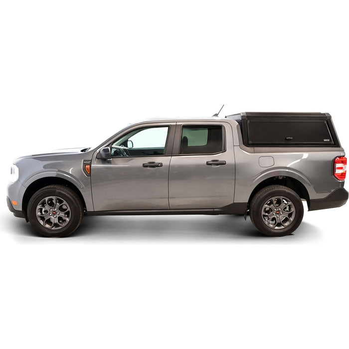 Westin EXP Truck Cap Hi-Top with Solid Front Glass Matte Black Model 16-15795