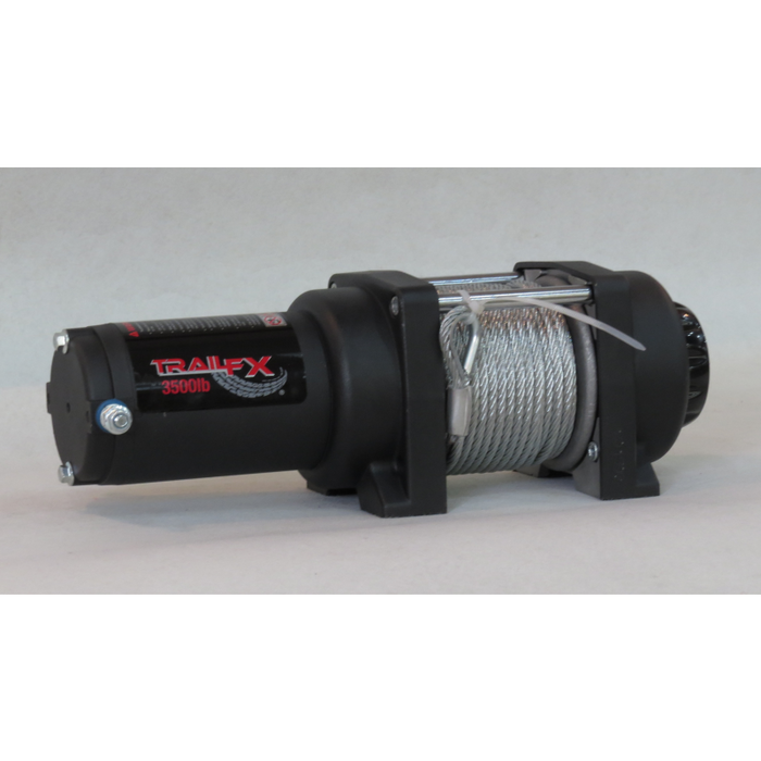TrailFX ATV/UTV 3500LB Winch w/ Steel Cable Model W35B