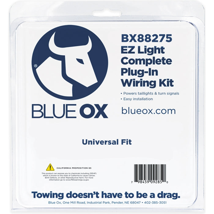Blue Ox EZ Light Wiring Harness Kit Model BX88275