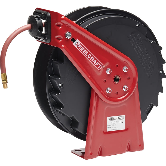 ReelCraft Series RT 3/8 in. x 50 ft. Medium Duty Hose Reel - 300 PSI Air/Water Model RT650-OLP