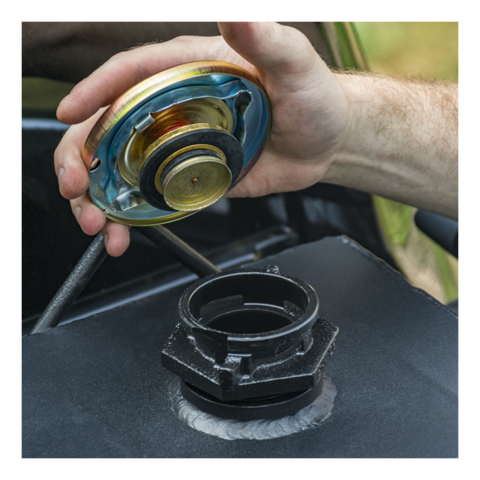 UWS Matte Black 85-Gallon Steel-Aluminum Combo Transfer Tank Model ST-85-COMBO-MB