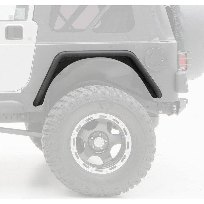 Smittybilt XRC Rear 3" Fender Flate Pair - Textured Black (97-06 TJ) Model 76875
