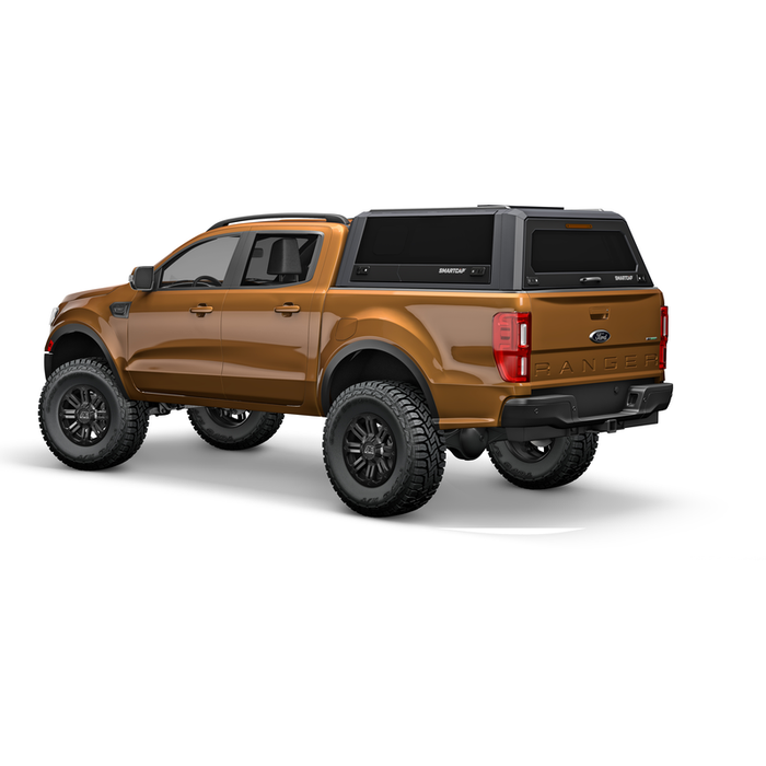 SmartCap Matte Black Truck Bed Cap EVO Sport Series w/ Horizontal Locks Model EV0303-MB