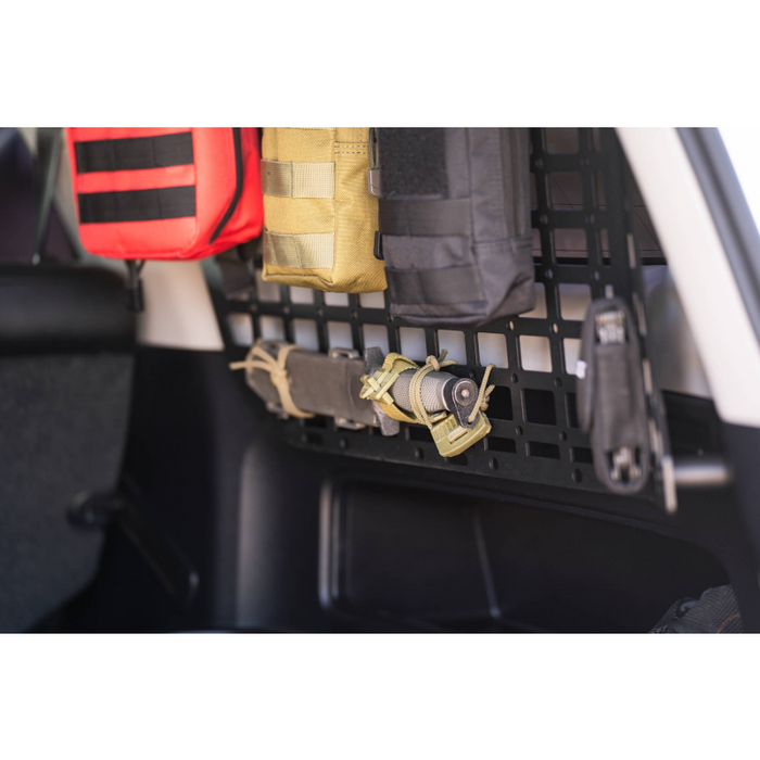 DV8 Offroad 2010-2024 Toyota 4Runner Rear Window Molle Panels Model MPT3-01