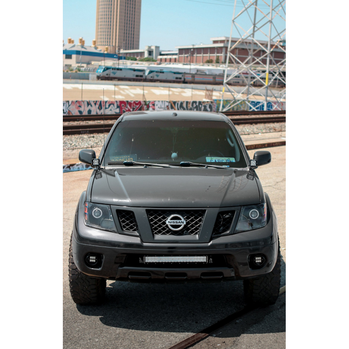 Rago Fabrication 2005-2017 2nd Gen Nissan Frontier Ditch Light Mounts Model R0415NFRONTDIT