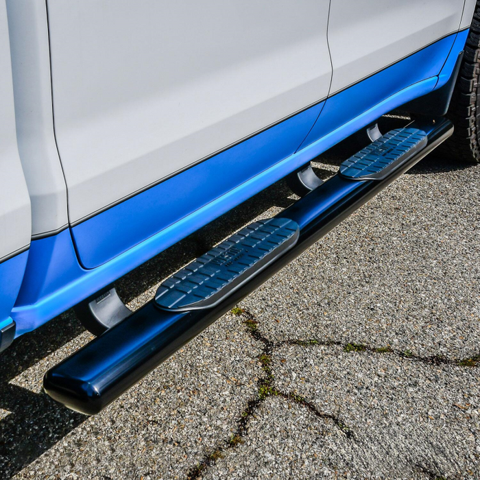 Westin PRO TRAXX 6 Oval Step Nerf Bars Black Steel Model 21-64135