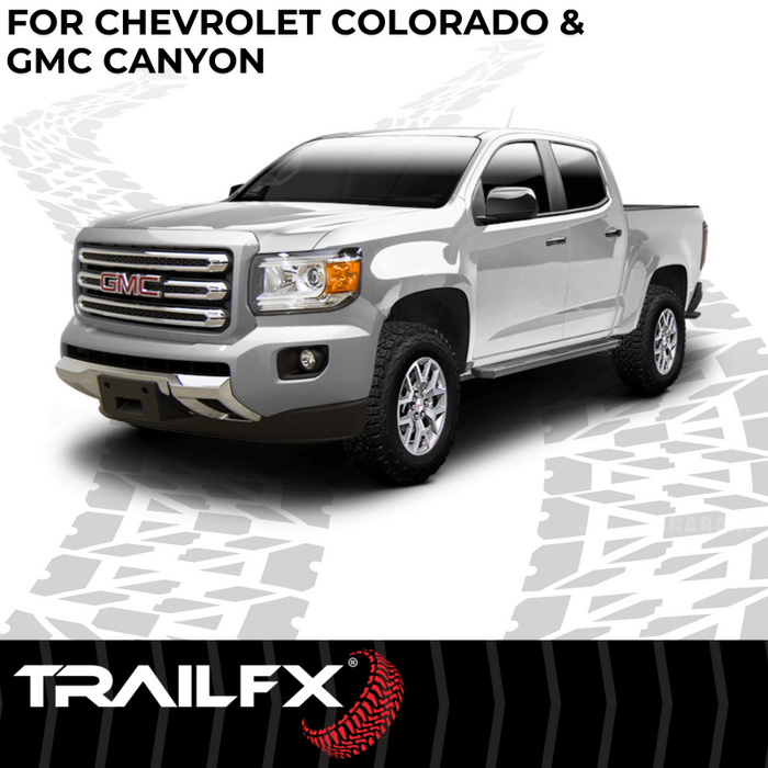 TrailFX A6 Running Boards Titanium Black Aluminum Model AL6001B
