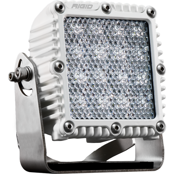 Rigid Industries Q-Series PRO LED Light, Flood Diffused, White Housing, Single Model 245513