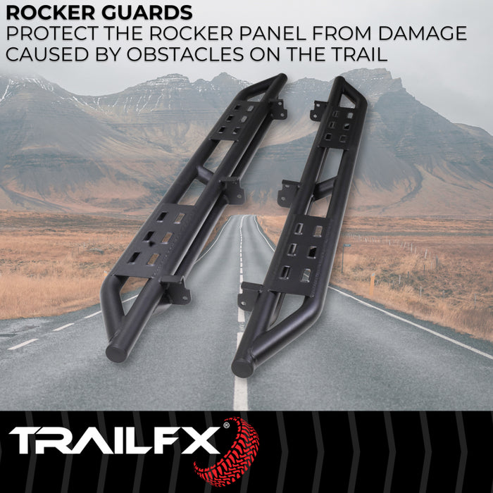 TrailFX Rocker Panel Guards 2 Door Model BR012T