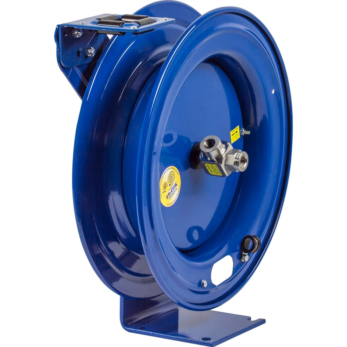 Coxreels P Pure Flow Series Safety System Spring Driven Breathing Air Hose Reel 3/8 in. x 50 ft. 6000 PSI Model EZ-P-BHL-350