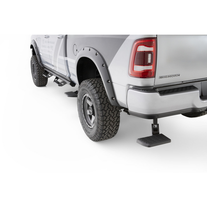 AMP Research Bedstep Flip Down Bumper Bed Step Model 75322-01A