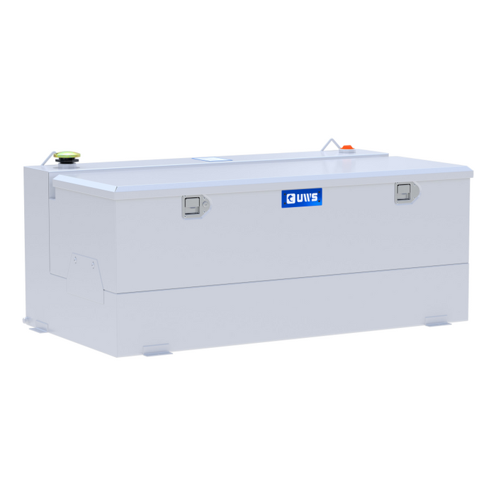 UWS White 100-Gallon Steel-Aluminum Combo Transfer Tank Model ST-100-COMBO-W