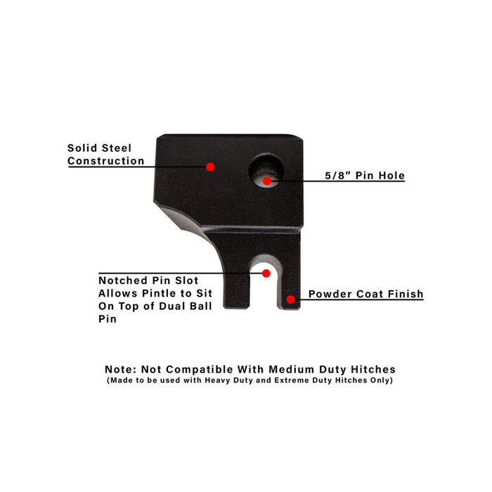 BulletProof Hitches Pintle Attachment Model PINTLEATTACHMENT