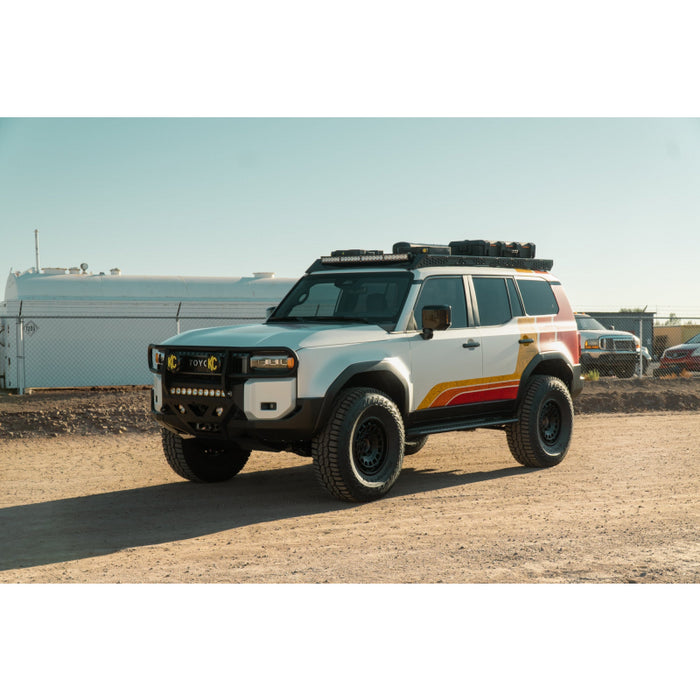 Rago Fabrication 2024 Toyota Land Cruiser Roof Rack with Light Pocket Model AC770650103