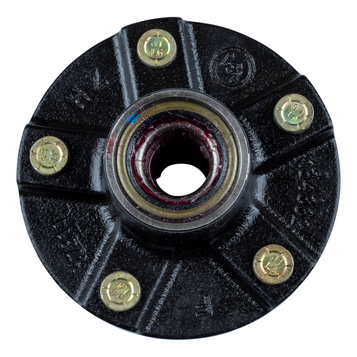 CURT Idler Hub Assembly, 5 on 4.5"; 5.5" Hub Flange - 2,200 lbs. (Fully Assembled) Model 814198