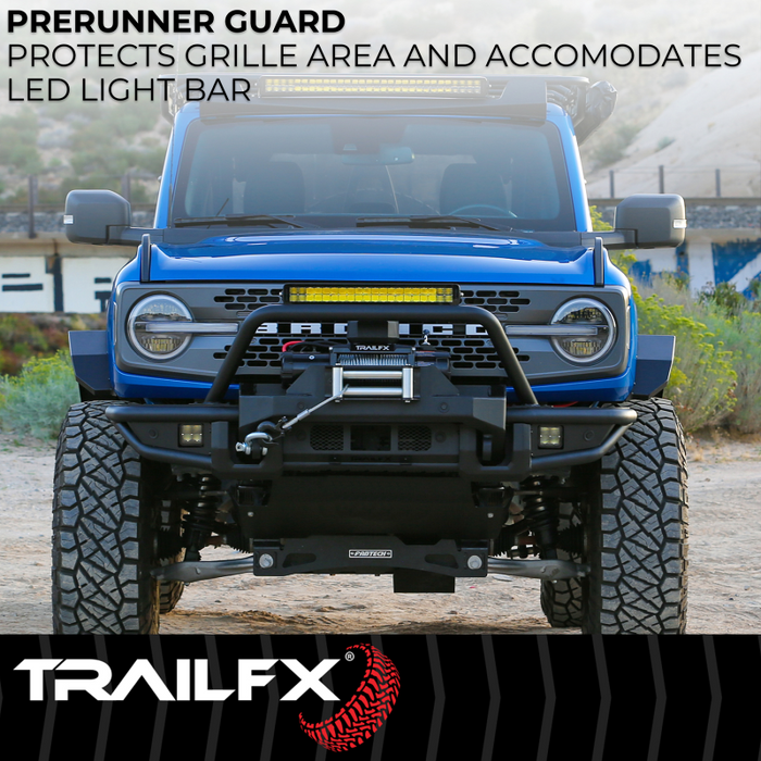 TrailFX Front Bumper w/ Winch Mount Model BR002T