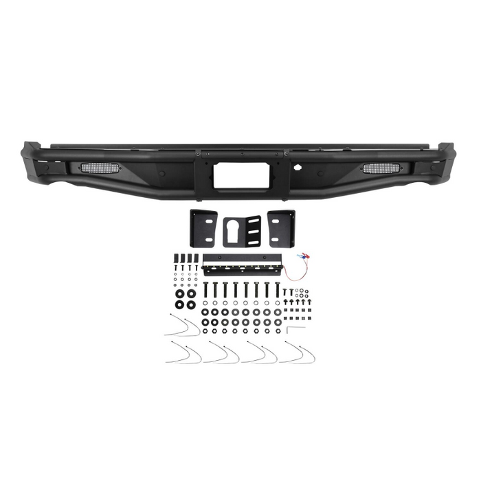 Westin Outlaw Rear Bumper Textured Black Model 58-82025