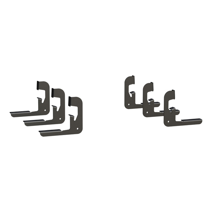 Luverne Regal 7 Black Stainless 78" Oval Side Steps Select Chevy Silverado GMC Sierra Model 277078-401443