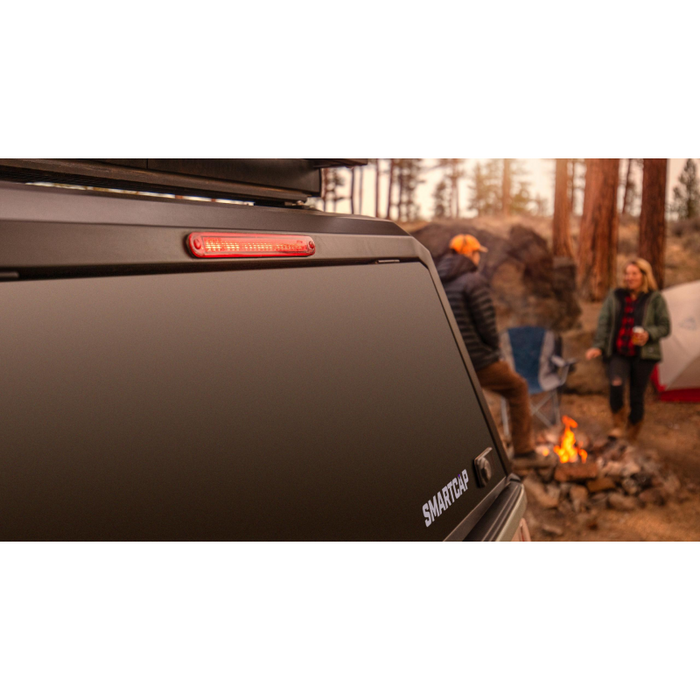 SmartCap Matte Black Truck Bed Cap EVOd Defender Series w/ Vertical Locks Model ED1313-MB