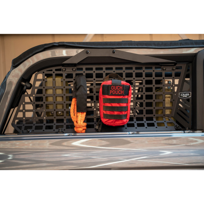 DV8 Offroad 2021-2025 Ford Bronco Rear Window Molle Panels Model MPBR-12