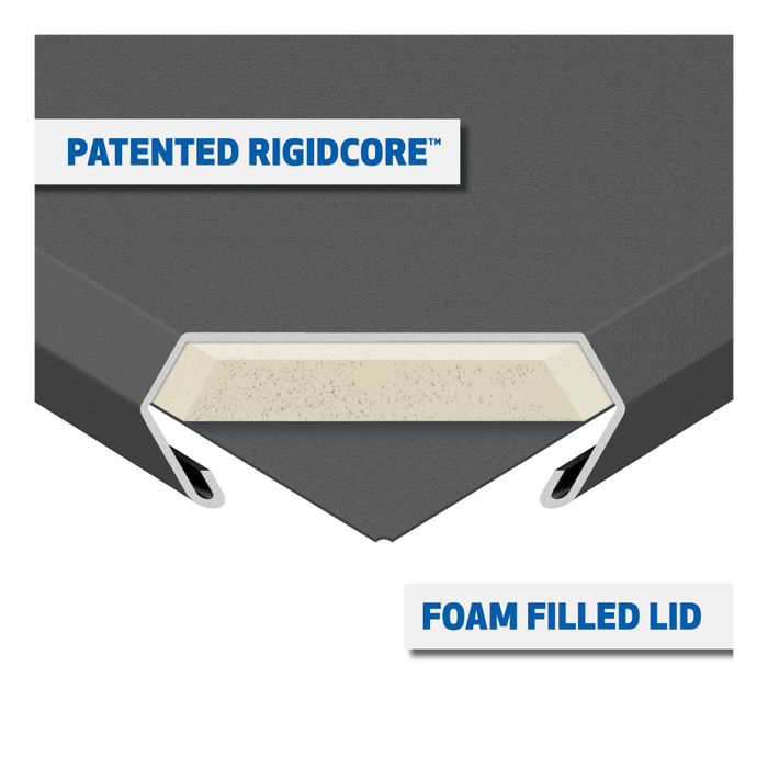 UWS Matte Black 100-Gallon Steel-Aluminum Combo Transfer Tank Model ST-100-COMBO-MB