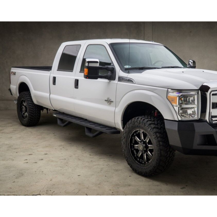 Go Rhino RB10 Running Boards with Mounting Brackets With 2 Pairs Drop Steps Kit Model 6341808720T