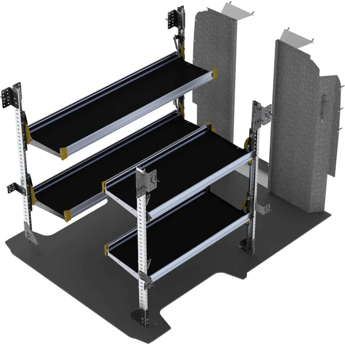 Ranger Design Delivery Van Shelving Package for RAM ProMaster - 118" and 136" Wheelbase Model RPS-19