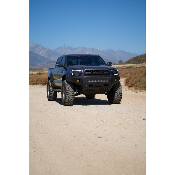 Body Armor 4x4 2005-2015 Toyota Tacoma Pro Series Front Winch Bumper Model TC-19341