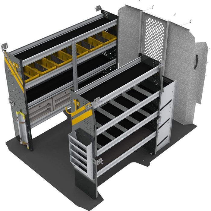 Ranger Design HVAC Van Shelving Package for RAM ProMaster - 118" and 136" Wheelbase Model RPS-12