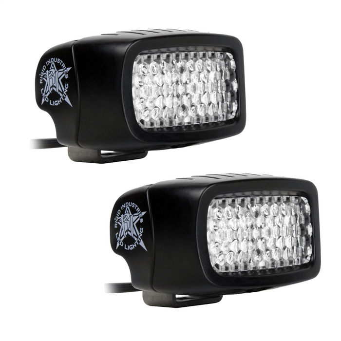 Rigid Industries Back-Up Kit, Includes 2 SR-M Series PRO Flood Diffused, Surface Mount Model 980003