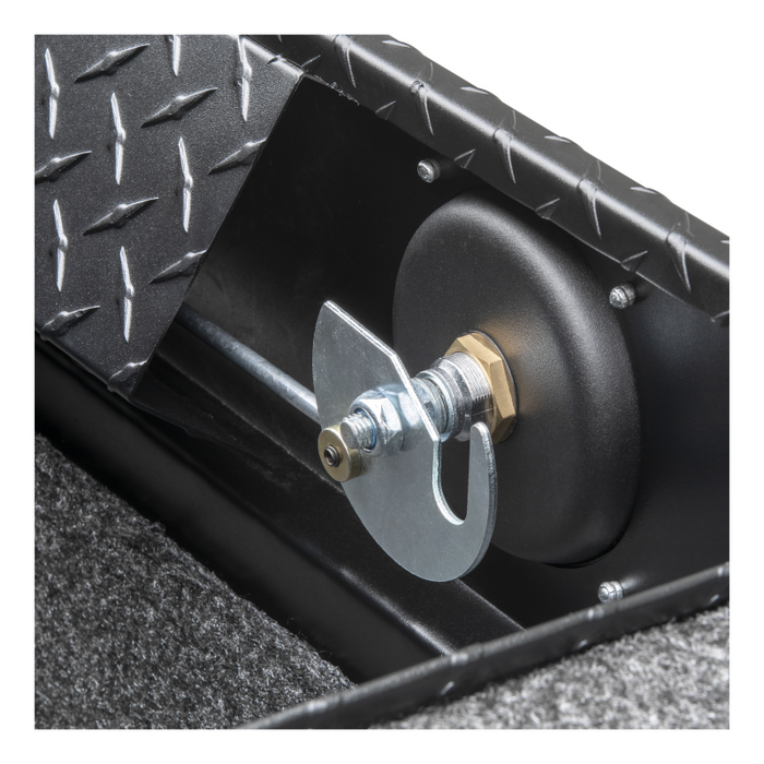 UWS Secure Lock Crossover Truck Tool Box, Low Profile, Rail Model SL-69-LP-MB-R