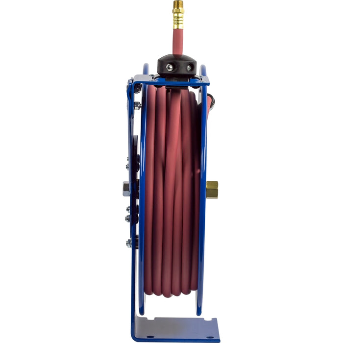 Coxreels P Series Performance Spring Driven Hose Reel 1/2 in. x 25 ft. - Hose Included 300 PSI Model P-LP-425