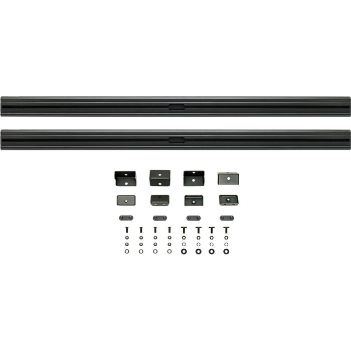 Westin EXP Truck Cap Cross Rails 51" L Pair Black Aluminum Model 16-10058