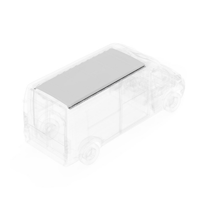 LEGEND DuraTherm Ceiling Liner Kit ONLY -  Dual Side Doors RAM ProMaster 159" EXT Cargo Van - White Model 655-114-2614.2