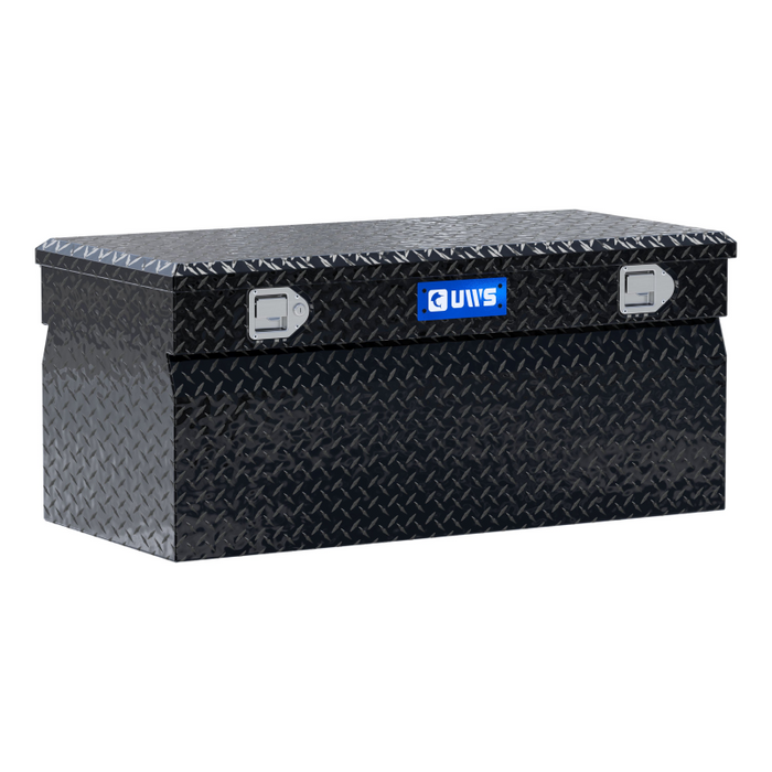 UWS Gloss Black Aluminum 42" Utility Chest Box Model TBC-42-BLK