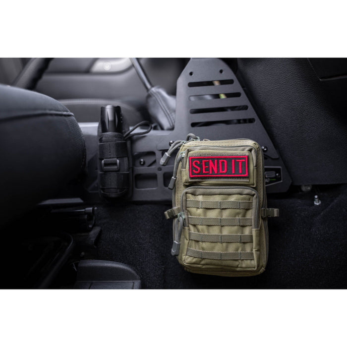 DV8 Offroad 2007-2018 Jeep Wrangler Center Console Molle Panels , Device Bridge Model CCJK-01
