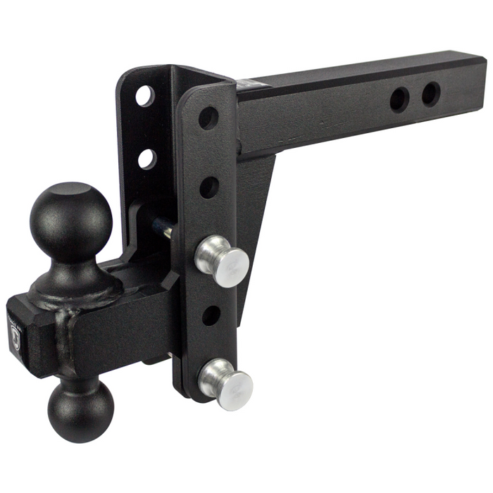BulletProof Hitches 2.0" Heavy Duty 4" Drop/Rise Hitch Model HD204