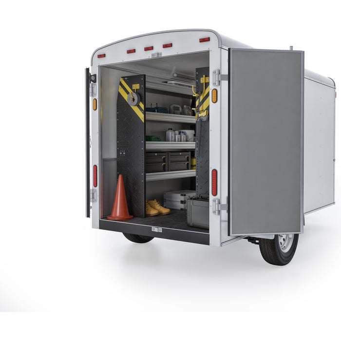 Ranger Design Mobile Service & Plumbing Van Shelving Package for 14' Box Truck-Enclosed Trailer Model BTL-16
