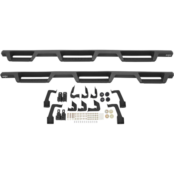 Westin HDX Drop Wheel to Wheel Side Steps Textured Black Steel For Double Cab Model 56-534595