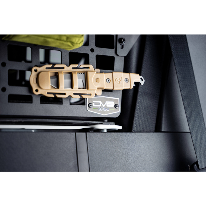 DV8 Offroad 2021-2026 Ford Bronco 4-Door Hard Top Only Rear Window Molle Panels Model MPBR-01