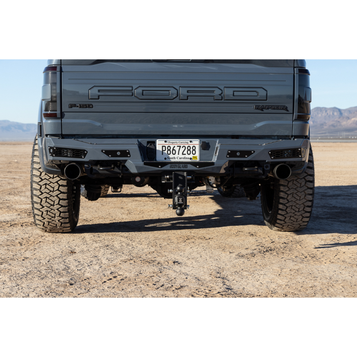 Bodyguard Freedom Rear Sensor Cutouts Texture Black Powder Coat Model MGF21IYT