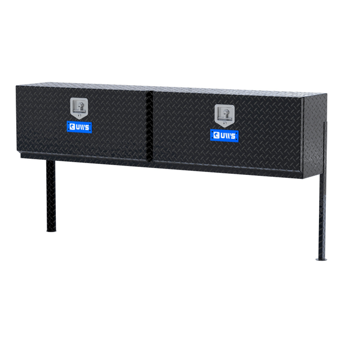 UWS 72" Double-Door Topside Truck Tool Box Model TBTS-72-BLK