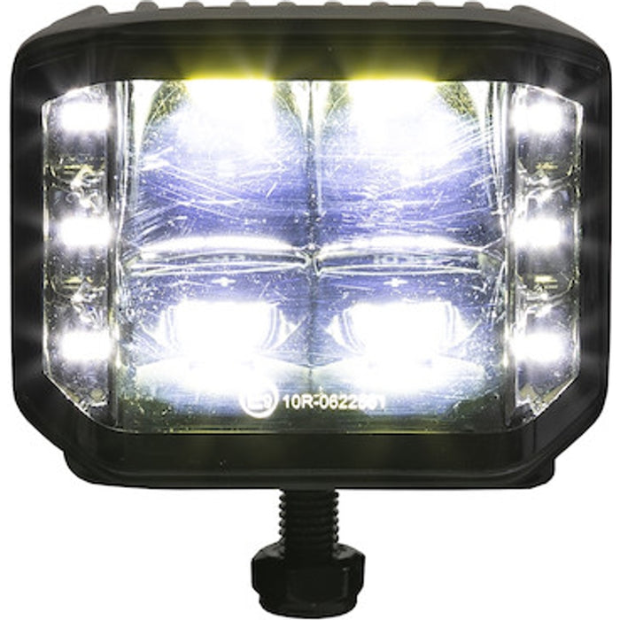 Buyers Products Ultra Bright Wide Angle 4 Inch Rectangular LED Spot-Flood Combination Light Model 1492240